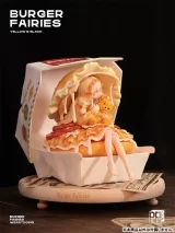 Оригинальная аниме фигурка «Burger Fairies - Yellow Deluxe Edition Complete Figure»
