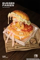 Оригинальная аниме фигурка «Burger Fairies - Yellow Deluxe Edition Complete Figure»