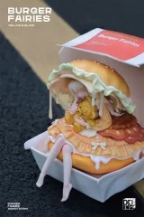 Оригинальная аниме фигурка «Burger Fairies - Yellow Deluxe Edition Complete Figure»