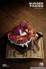 Оригинальная аниме фигурка «Burger Fairies - Black Deluxe Edition Complete Figure»