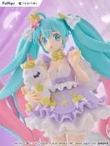 Оригинальная аниме фигурка «TENITOL Hatsune Miku Yumekawa Princess Lavender ver. Complete Figure»