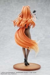 Оригинальная аниме фигурка «KDcolle Spice and Wolf: MERCHANT MEETS THE WISE WOLF Holo Light Novel bunny ver. illustration by Jyuu Ayakura 1/7 Complete Figure»