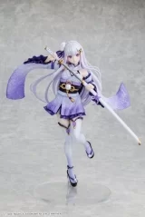Оригинальная аниме фигурка «KDcolle "Re:ZERO -Starting Life in Another World-" Emilia Combat Outfit ver. 1/7 Complete Figure»