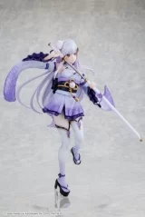 Оригинальная аниме фигурка «KDcolle "Re:ZERO -Starting Life in Another World-" Emilia Combat Outfit ver. 1/7 Complete Figure»
