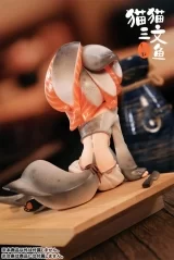 Оригинальная аниме фигурка «Salmon Spirit Silver Complete Figure»