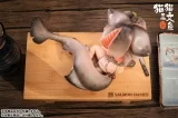 Оригинальная аниме фигурка «Salmon Spirit Silver Complete Figure»