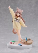 Оригинальная аниме фигурка «My Cat Is A Kawaii Girl KINAKO -Play With Ver.- PVC Figure (1:6 Scale)»