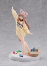 Оригинальная аниме фигурка «My Cat Is A Kawaii Girl KINAKO -Play With Ver.- PVC Figure (1:6 Scale)»