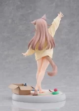 Оригинальная аниме фигурка «My Cat Is A Kawaii Girl KINAKO -Play With Ver.- PVC Figure (1:6 Scale)»