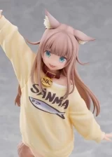 Оригинальная аниме фигурка «My Cat Is A Kawaii Girl KINAKO -Play With Ver.- PVC Figure (1:6 Scale)»