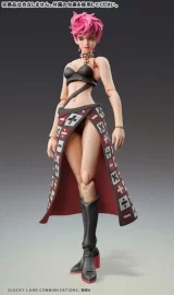 Оригинальная аниме фигурка «Super Action Statue JoJo's Bizarre Adventure Part.V Trish Una Ver.BLACK»
