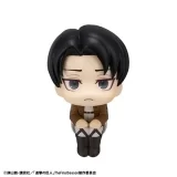 Оригинальная аниме фигурка «LookUp Attack on Titan Levi Complete Figure»