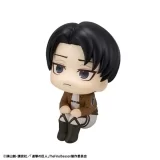 Оригинальная аниме фигурка «LookUp Attack on Titan Levi Complete Figure»