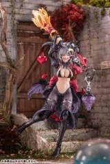 Оригинальная аниме фигурка «Apprentice Witch Hoshikawa Neco 1/12 Complete Model Action Figure Black Hair Ver»