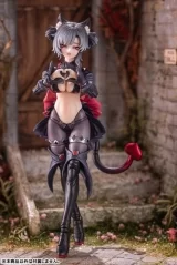 Оригинальная аниме фигурка «Apprentice Witch Hoshikawa Neco 1/12 Complete Model Action Figure Black Hair Ver»