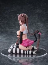 Оригинальная аниме фигурка «Itazura Neko -miumiu- Illustrated by Mataro 1/6 Complete Figure»