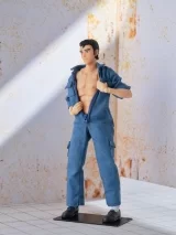 Оригинальная аниме фигурка «Kuso Miso Technique Yaranaika Abe-san Healthy Ver. 1/12 Complete Figure»