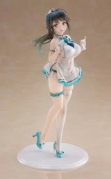 Оригинальная аниме фигурка «Avian Romance Pink Label Ponytail Girl: Qipao 1/6 Complete Figure»