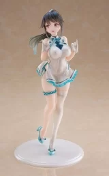 Оригинальная аниме фигурка «Avian Romance Pink Label Ponytail Girl: Qipao 1/6 Complete Figure»