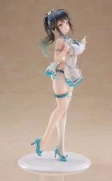 Оригинальная аниме фигурка «Avian Romance Pink Label Ponytail Girl: Qipao 1/6 Complete Figure»