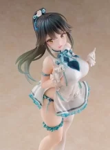 Оригинальная аниме фигурка «Avian Romance Pink Label Ponytail Girl: Qipao 1/6 Complete Figure»