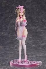 Оригинальная аниме фигурка «Anmi original pink jiangshi 1/7 Complete Figure»
