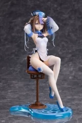 Оригинальная аниме фигурка «Anmi original blue jiangshi 1/7 Complete Figure»