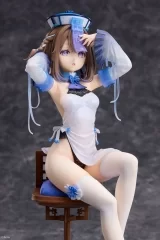 Оригинальная аниме фигурка «Anmi original blue jiangshi 1/7 Complete Figure»