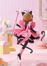 Оригинальная аниме фигурка «POP UP PARADE Cardcaptor Sakura Clow Card Arc Sakura Kinomoto: Black Cat Costume Ver. L Size»