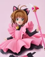 Оригинальная аниме фигурка «POP UP PARADE Cardcaptor Sakura Clow Card Arc Sakura Kinomoto: Black Cat Costume Ver. L Size»