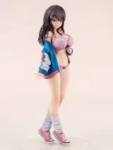 Оригинальная аниме фигурка «Sukajan Jacket Kanojo wa Cool de Itai! Kyouka Kagura 1/6 Complete Figure»
