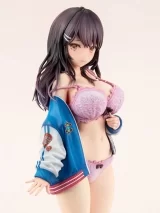 Оригинальная аниме фигурка «Sukajan Jacket Kanojo wa Cool de Itai! Kyouka Kagura 1/6 Complete Figure»