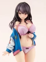 Оригинальная аниме фигурка «Sukajan Jacket Kanojo wa Cool de Itai! Kyouka Kagura 1/6 Complete Figure»