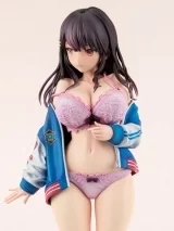 Оригинальная аниме фигурка «Sukajan Jacket Kanojo wa Cool de Itai! Kyouka Kagura 1/6 Complete Figure»