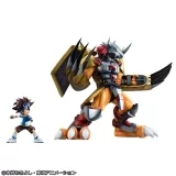 Оригинальная аниме фигурка «Precious G.E.M. Series Digimon Adventure WarGreymon & Taichi Yagami Complete Model»