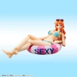Оригинальная аниме фигурка «Variable Action Heroes ONE PIECE Nami (Summer Vacation) Action Figure»