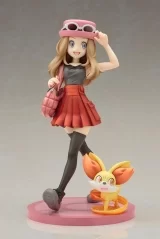 Оригинальная аниме фигурка «ARTFX J "Pokemon" Series Serena with Fennekin 1/8 Complete Figure»