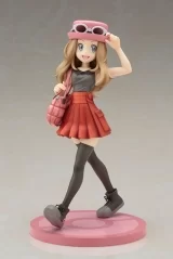 Оригинальная аниме фигурка «ARTFX J "Pokemon" Series Serena with Fennekin 1/8 Complete Figure»