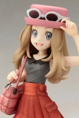 Оригинальная аниме фигурка «ARTFX J "Pokemon" Series Serena with Fennekin 1/8 Complete Figure»