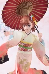 Оригинальная аниме фигурка «KDcolle A Certain Scientific Railgun T Mikoto Misaka Furisode Kimono ver. 1/7 Complete Figure»