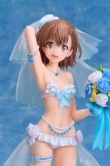 Оригинальная аниме фигурка «Toaru Kagaku no Railgun T Mikoto Misaka Wedding Swimsuit Ver. 1/7 Complete Figure»