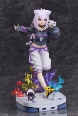 Оригинальная аниме фигурка «hololive Nekomata Okayu "We are GAMERS!!!!" Ver. 1/7 Complete Figure»