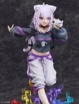 Оригинальная аниме фигурка «hololive Nekomata Okayu "We are GAMERS!!!!" Ver. 1/7 Complete Figure»