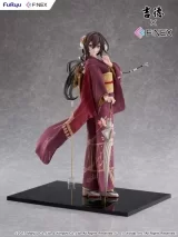 Оригинальная аниме фигурка «Yoshitoku x F:NEX Mikasa blue flower komachi ver -Japanese Doll- 1/4 Scale Figure»