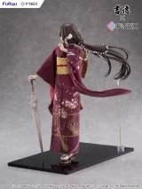 Оригинальная аниме фигурка «Yoshitoku x F:NEX Mikasa blue flower komachi ver -Japanese Doll- 1/4 Scale Figure»