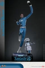 Оригинальная  фигурка «Movie Masterpiece "The Fantastic Four: First Steps" Mr. Fantastic & H.E.R.B.I.E.»
