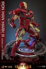 Оригинальная  фигурка «Movie Masterpiece DIECAST "Iron Man" 1/6 Figure Iron Man Mark. 3 (Armor Suit Up Version)»