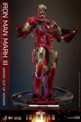 Оригинальная  фигурка «Movie Masterpiece DIECAST "Iron Man" 1/6 Figure Iron Man Mark. 3 (Armor Suit Up Version)»