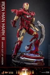 Оригинальная  фигурка «Movie Masterpiece DIECAST "Iron Man" 1/6 Figure Iron Man Mark. 3 (Armor Suit Up Version)»