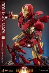Оригинальная  фигурка «Movie Masterpiece DIECAST "Iron Man" 1/6 Figure Iron Man Mark. 3 (Armor Suit Up Version)»